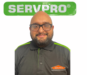 Jose Diaz, Tampa SERVPRO employee, headshot, white background