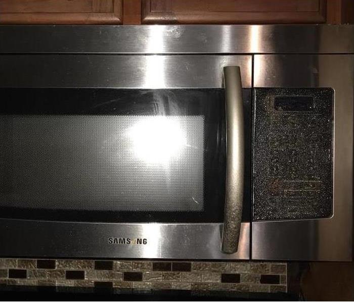 Microwave after fire